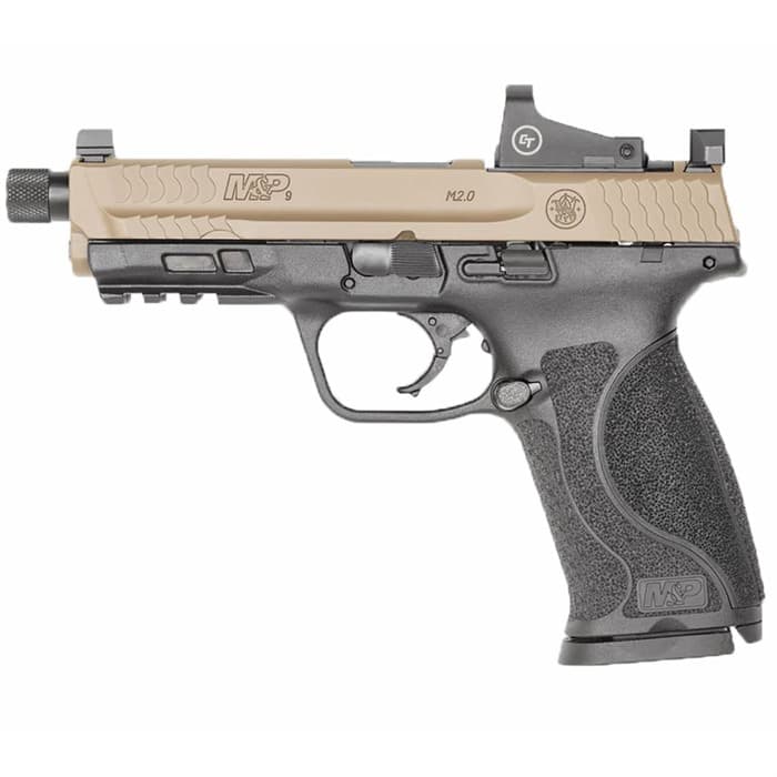 Smith & Wesson M&P M2.0 9mm Luger 4.6" 17-Round Bi-Tone Flat Dark Earth