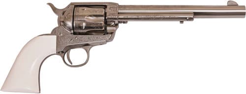 Cimarron Firearms Frontier 357 Magnum 7.5 in 6 Round Nickel Ivory Grips
