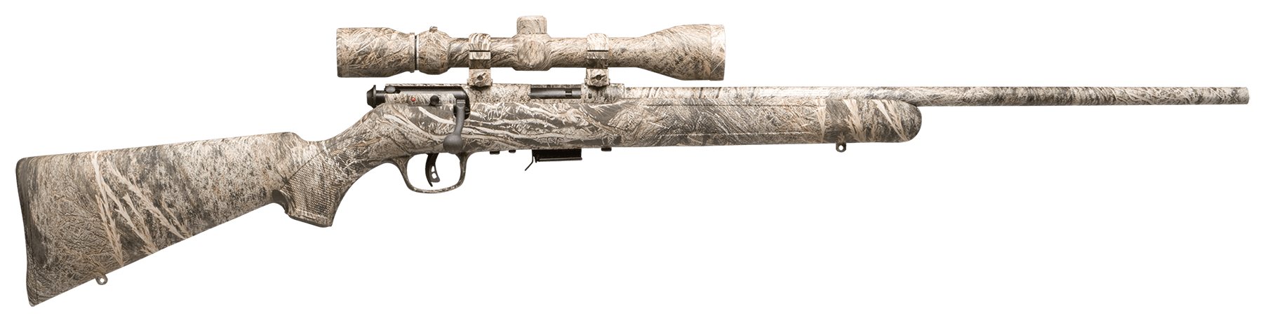 Savage 93 XP Rifle 22 WMR 22 Inch 5 Mossy Oak Brush