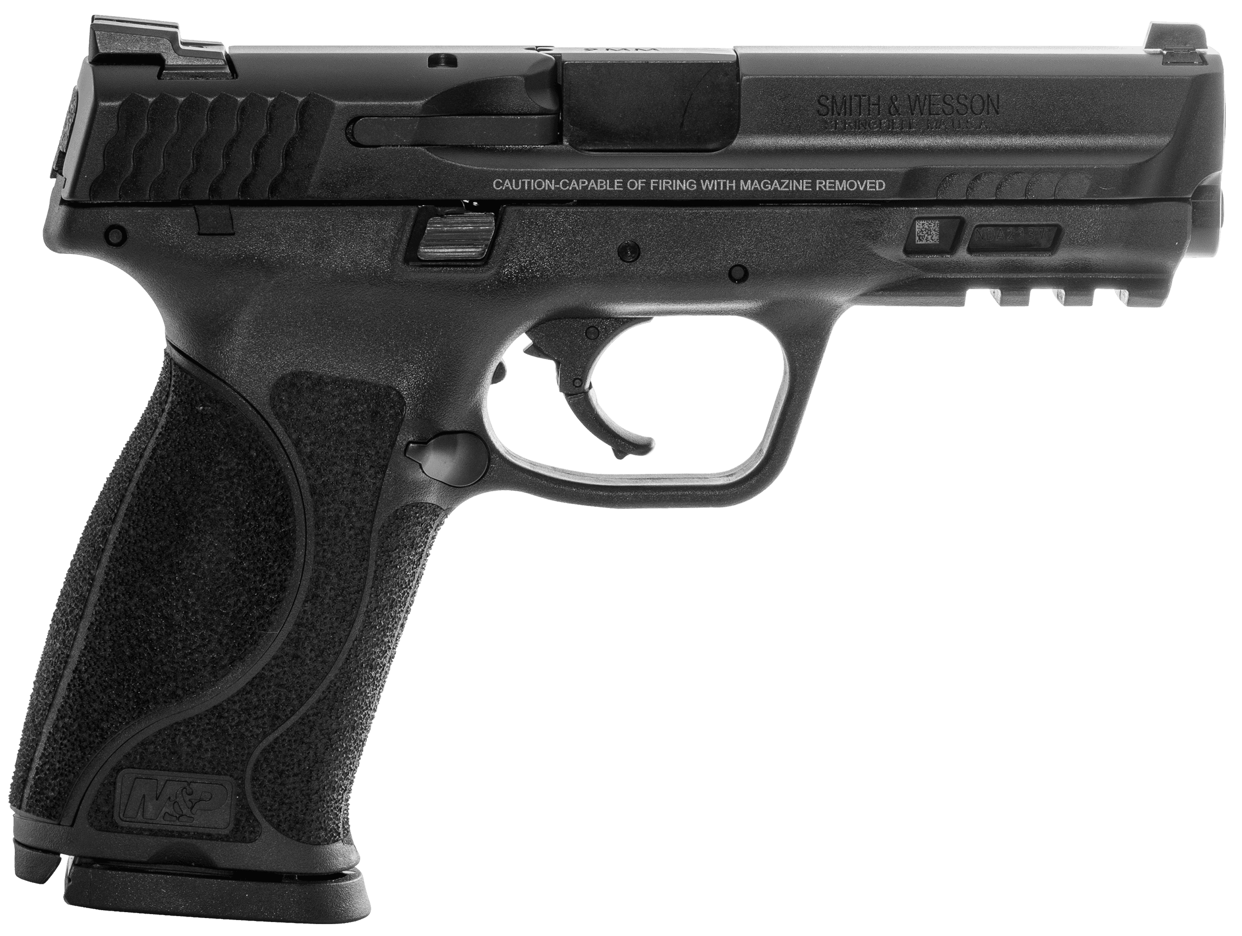Smith & Wesson M&P 9 M2.0 9mm 4.25in 17rd Interchangeable Backstrap Grip Stainless Steel