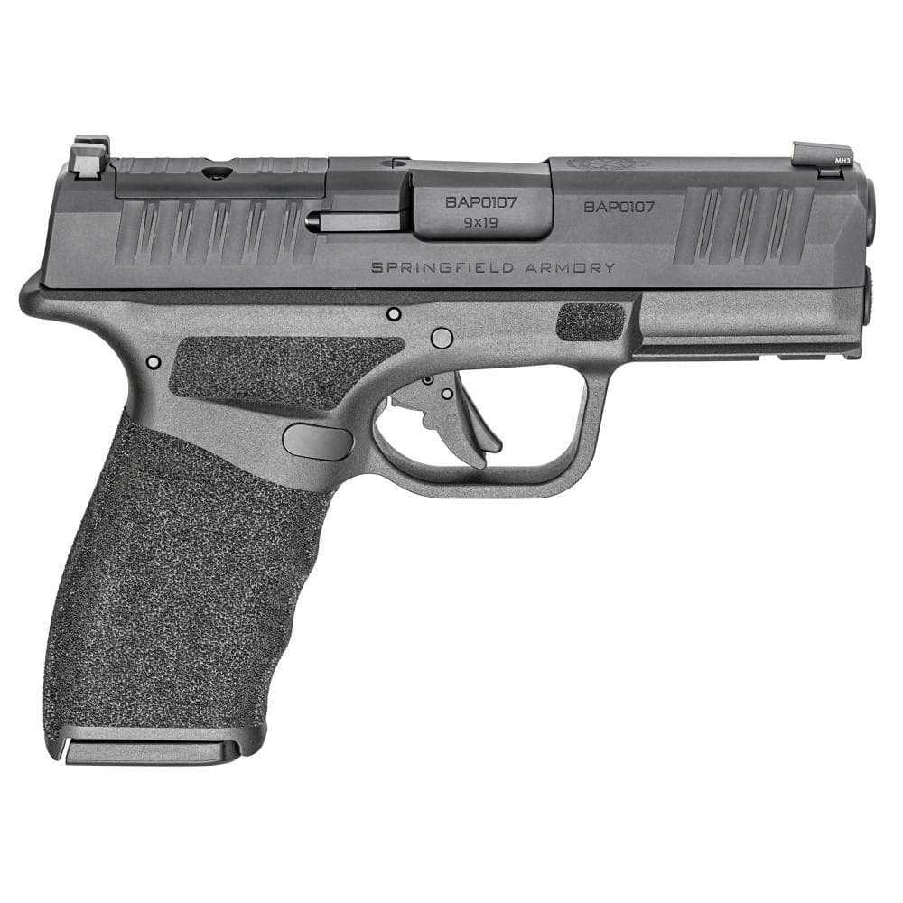Springfield Armory Hellcat Pro OSP Handgun Gear Up Package 9mm Luger 10rd Magazines (5) 3.7" Barrel Black with Bag