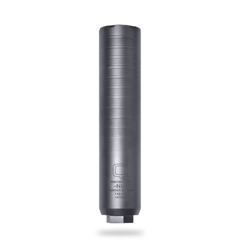 Q LLC Thunder Chicken 7.62 Suppressor Quick Attachment Titanium PVD Finish