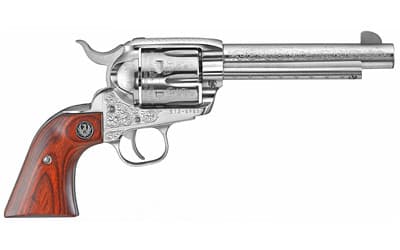 Ruger Vaquero 45 Long Colt 5.5in 6 Rounds Stainless Engraved