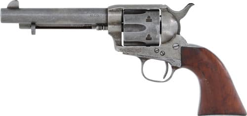 Cimarron P-Model 45 Colt 5.50 inch 6 Round Blued Barrel Case Colored Frame