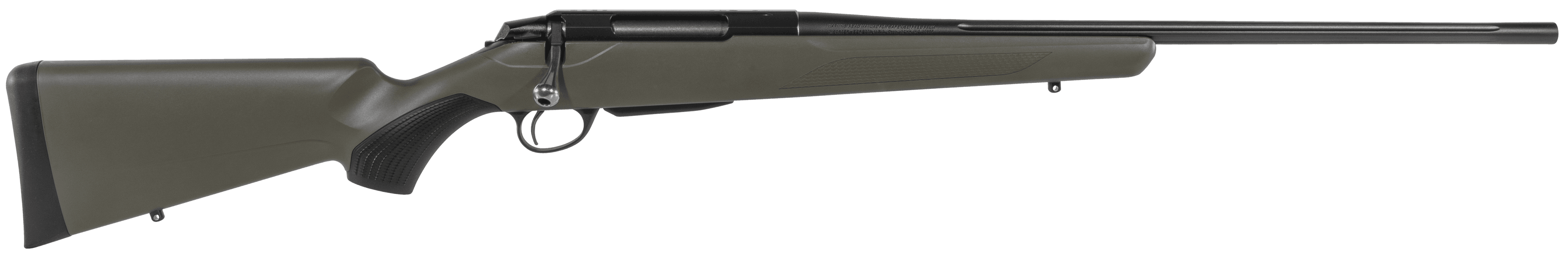 Tikka T3x Superlite JRTXGSL70 7mm Rem Mag 24.3in 3+1 Matte Black Fluted OD Green