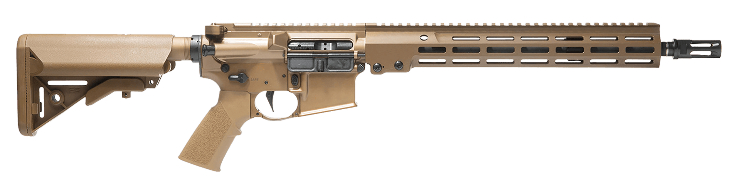 Geissele Super Duty 5.56x45mm NATO 14.5in Desert Dirt Semi Auto Rifle