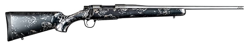 Christensen Arms Mesa FFT Titanium 300 PRC, 22in. Barrel, 3rd, CF Stock w/ Gray Accents, Ti Action, SS Barrel & Radial Muzzle Brake - Gray (NPN: 801-01129-00)
