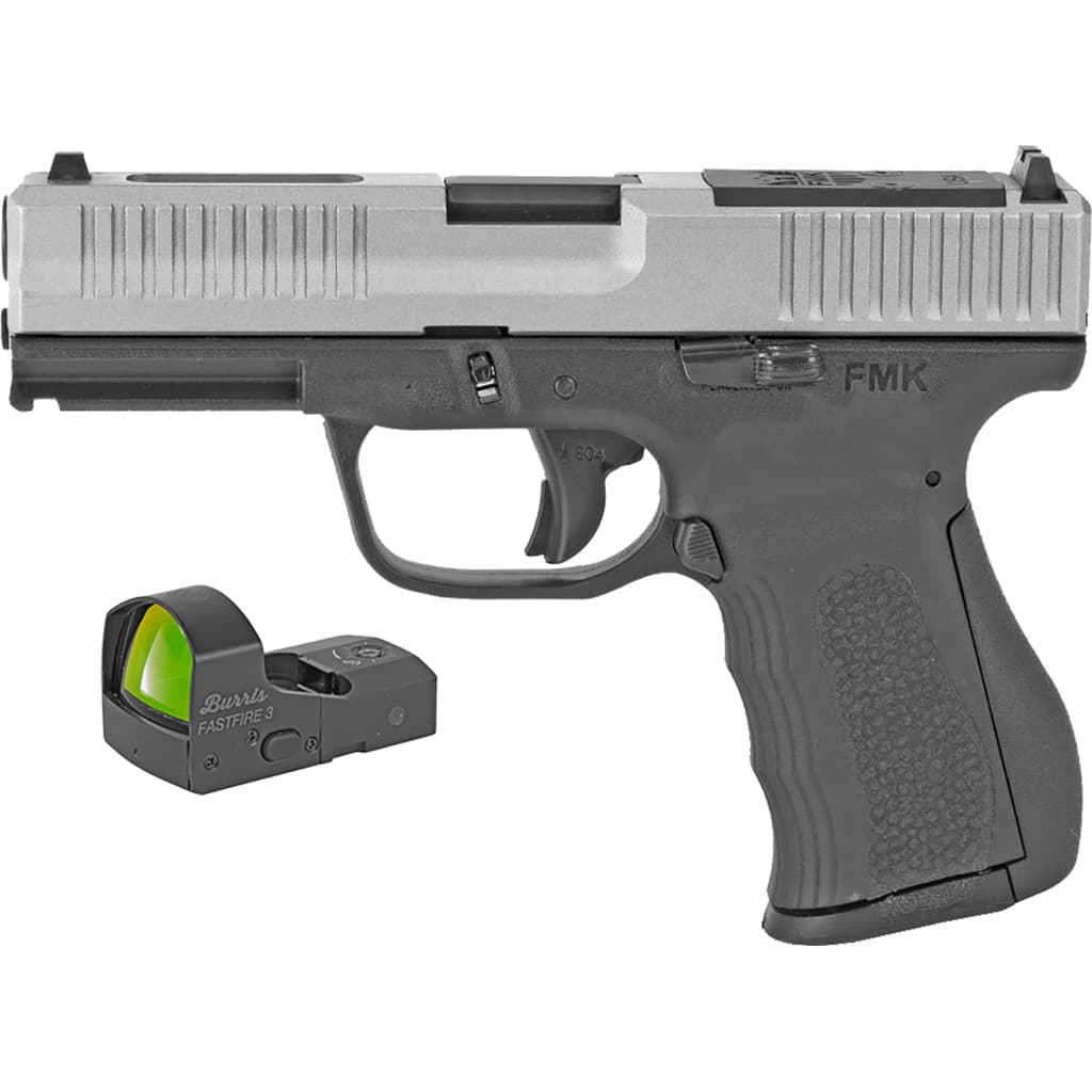 FMK Elite Pro Pistol Package 9mm 4 in. Black w/ Titanium Slide 14 rd. w/ Optic