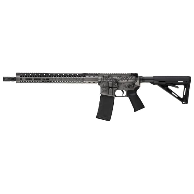 Black Rain Ordnance Spec+ We The People Rifle 5.56 16 in. Titanium Battleworn