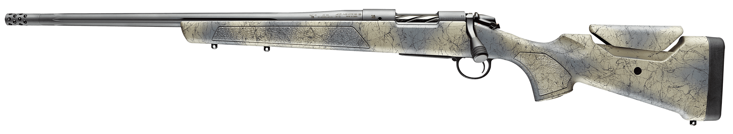 Bergara Sierra 6.5 Creedmoor 20 Inch 4 Rounds Sniper Gray Cerakote Left Hand