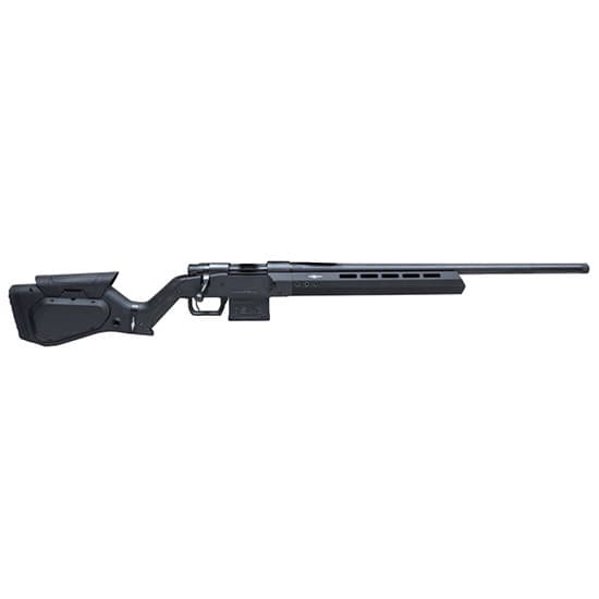 Howa HHERA308HBBLK M1500 Hera 308 Win 5+1 24" Heavy Threaded Barrel, Black Rec, Black Hera H7 Chassis Stock