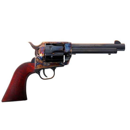 Traditions SAT73048 1873 Froniter 357 Mag 6rd 5.50" Blued Cylinder & Barrel Color Case Hardened Steel Frame Walnut Grip