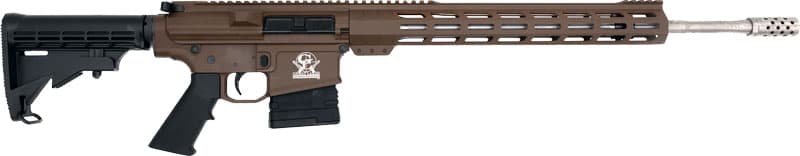 Great Lake Firearms GLFA AR10 6.5 Creedmoor 20 Inch 10 Rounds Buck Brown Cerakote