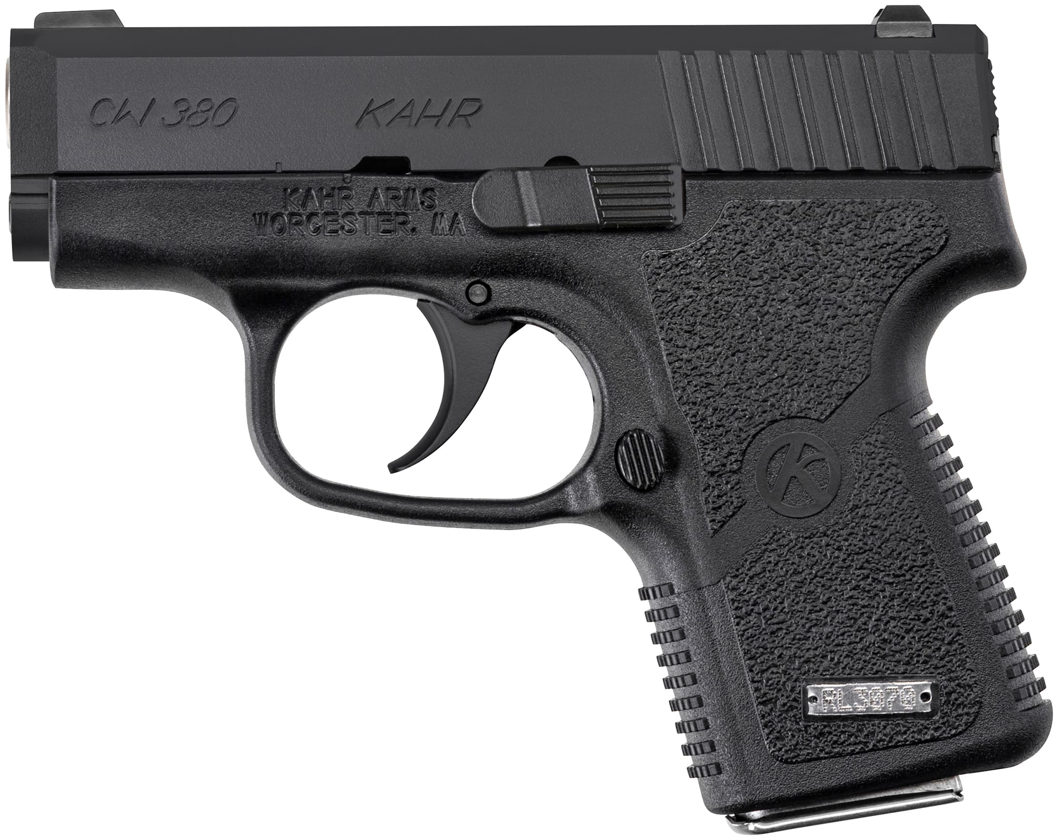 Ka Cw380 380acp 2.58 Blk Ss Blk Poly 3 Dot 6r