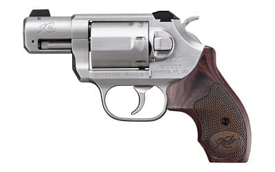 Kimber Mfg, Inc 3400021CA K6S *CA Compliant DA/SA 357 Mag 6 Shot 2" Brushed Stainless Steel Barrel & Cylinder, Brushed Stainless Stainless Steel Frame, Diamond Checkering Grip, Exposed Hammer