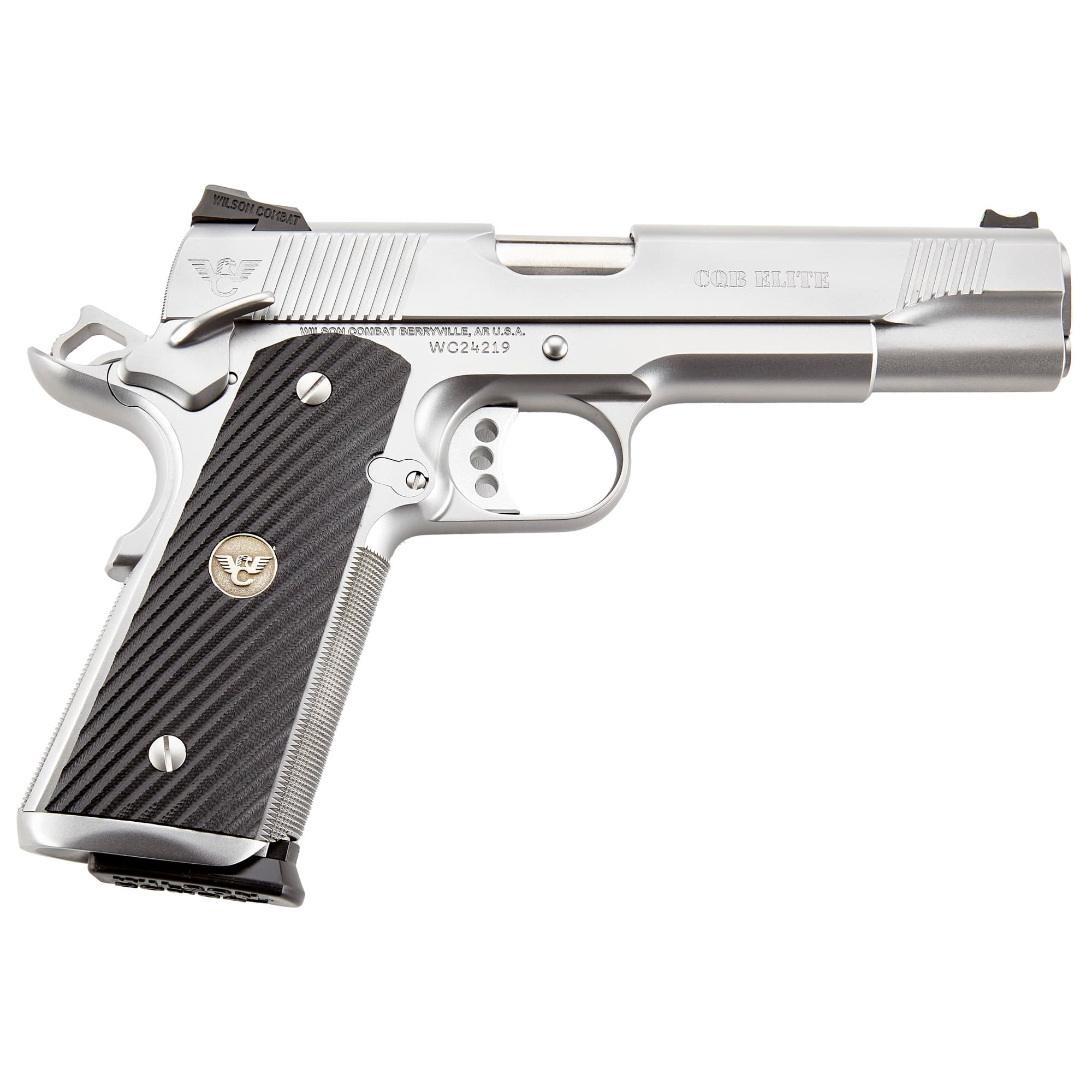 Wilson Combat CQB Elite 45 ACP 5 Inch 8 Rounds Stainless Match Grade Finish