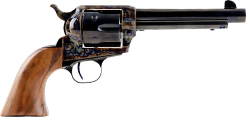 Standard Manufacturing Single Action Revolver .45 Colt 6rd Capacity 5.5" Barrel Case Colored Once Piece Fancy Grips