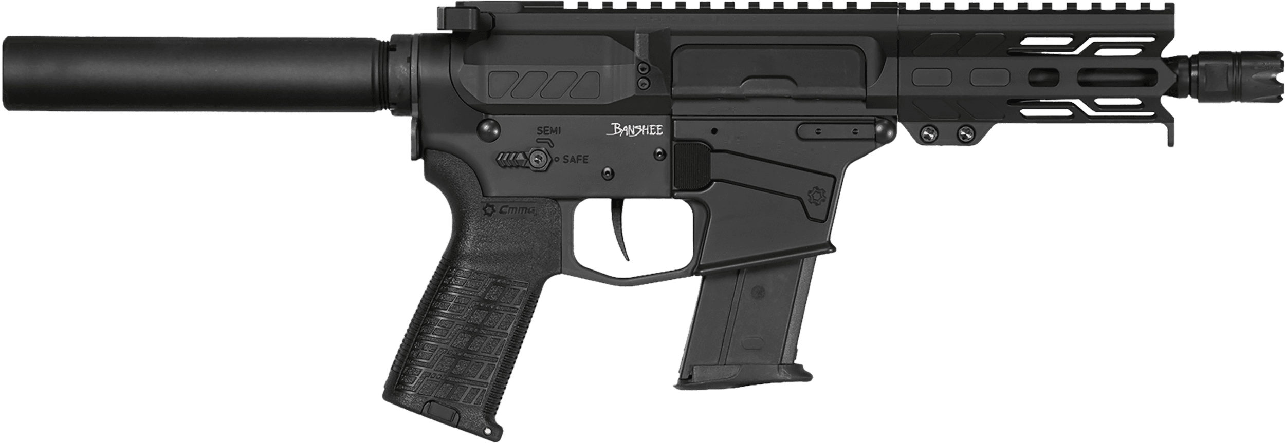 CMMG Banshee MK57 5.7x28mm 8" Barrel 20 Rounds Cerakote Finish