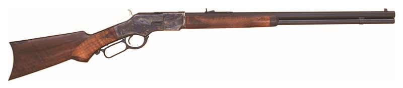 Cimarron Firearms 1873 Deluxe 44-40 Winchester 24 inch 12 rounds Blued Walnut