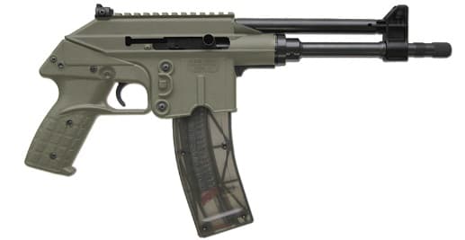 Kel-Tec PLR-22 22 Long Rifle 10.5in 26 Round Green/Black Finish