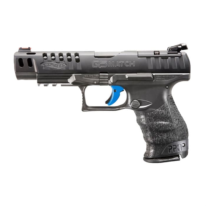 Walther PPQ M2 Q5 Match 9mm 5 Inch 10+1 Round Polymer Adjustable Sights