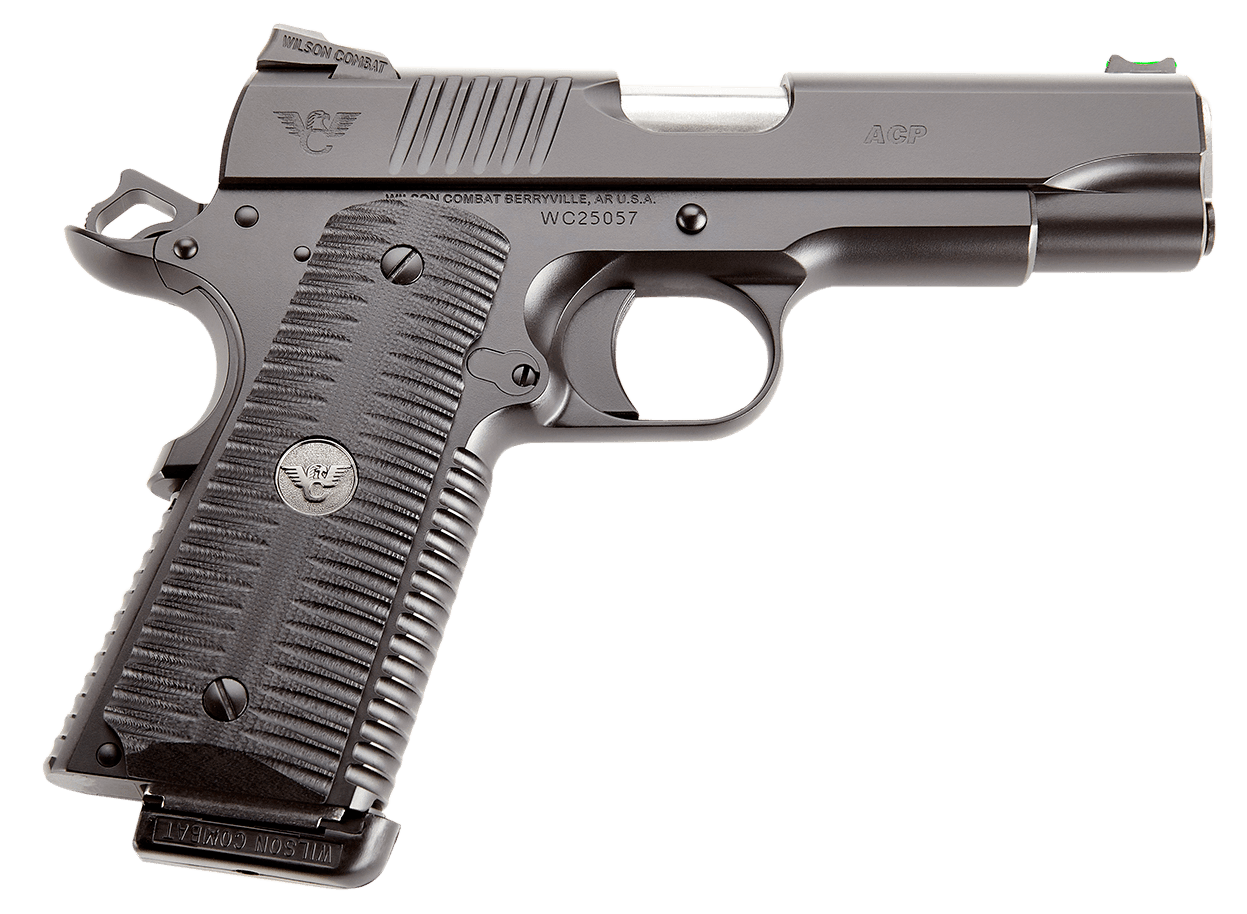 Wilson Combat ACP Commander 45 ACP 4.25 Inch 8 Rounds Armor-Tuff Frame G10 Eagle Claw Grip