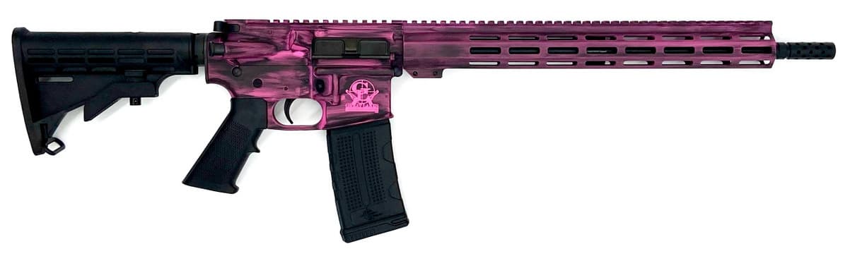Great Lake Firearms GLFA AR15 Battleworn .223 Wylde 16 Inch 30 Round Cerakote