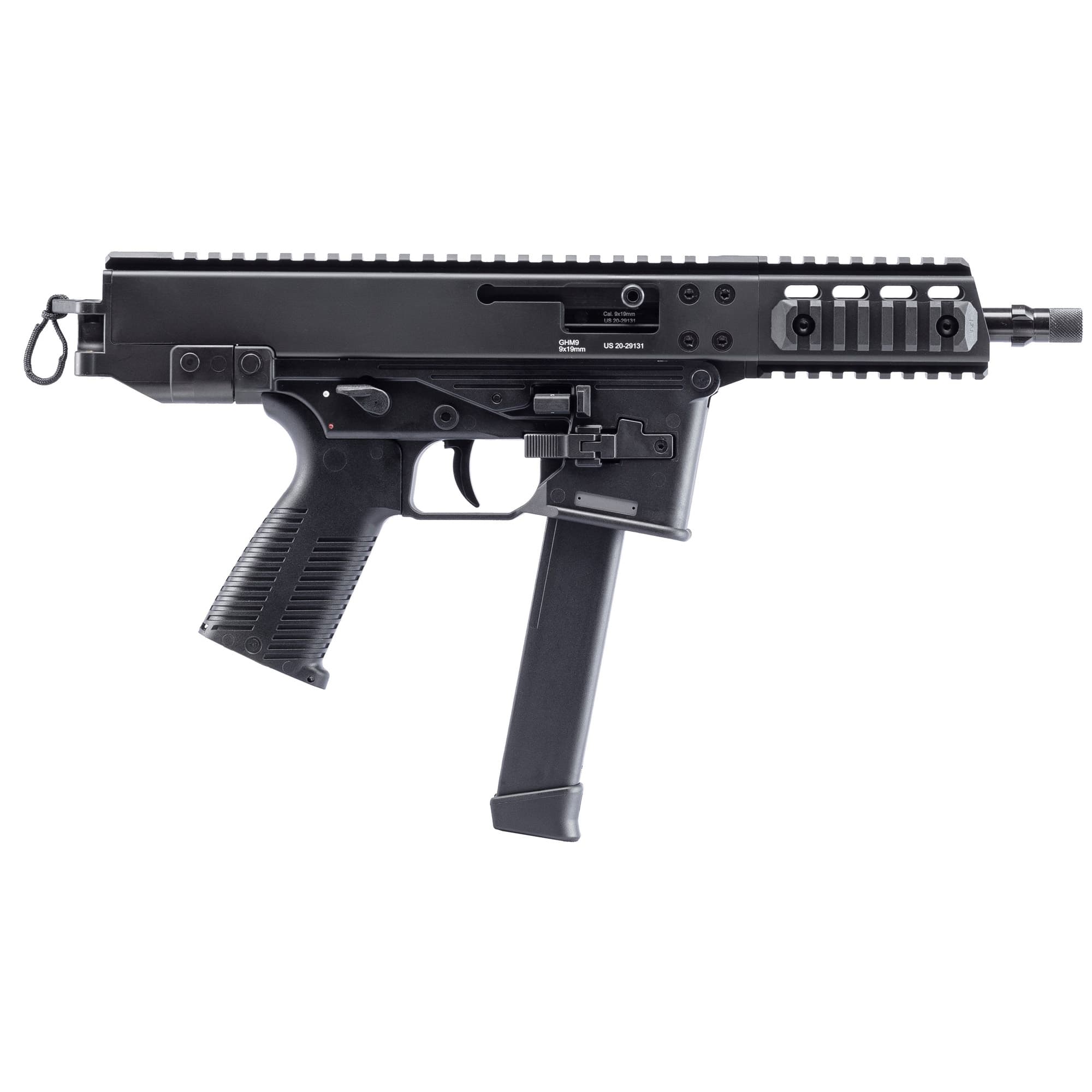 B&T GHM9 9mm Luger 6.9in Barrel 33rd Capacity Gray Finish