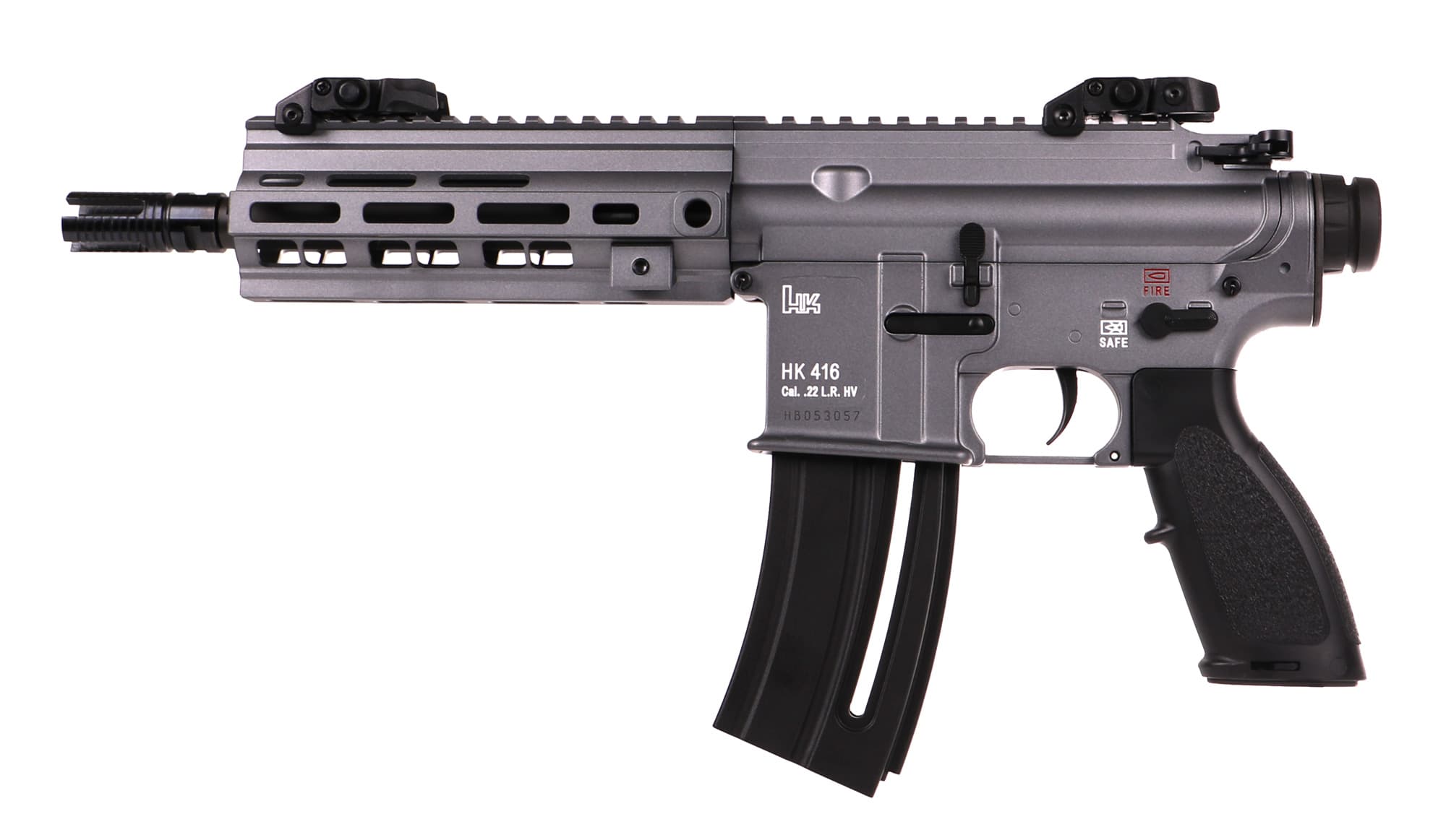 Heckler & Koch HK416 22 Long Rifle 8.5in 20rd Gray Pistol