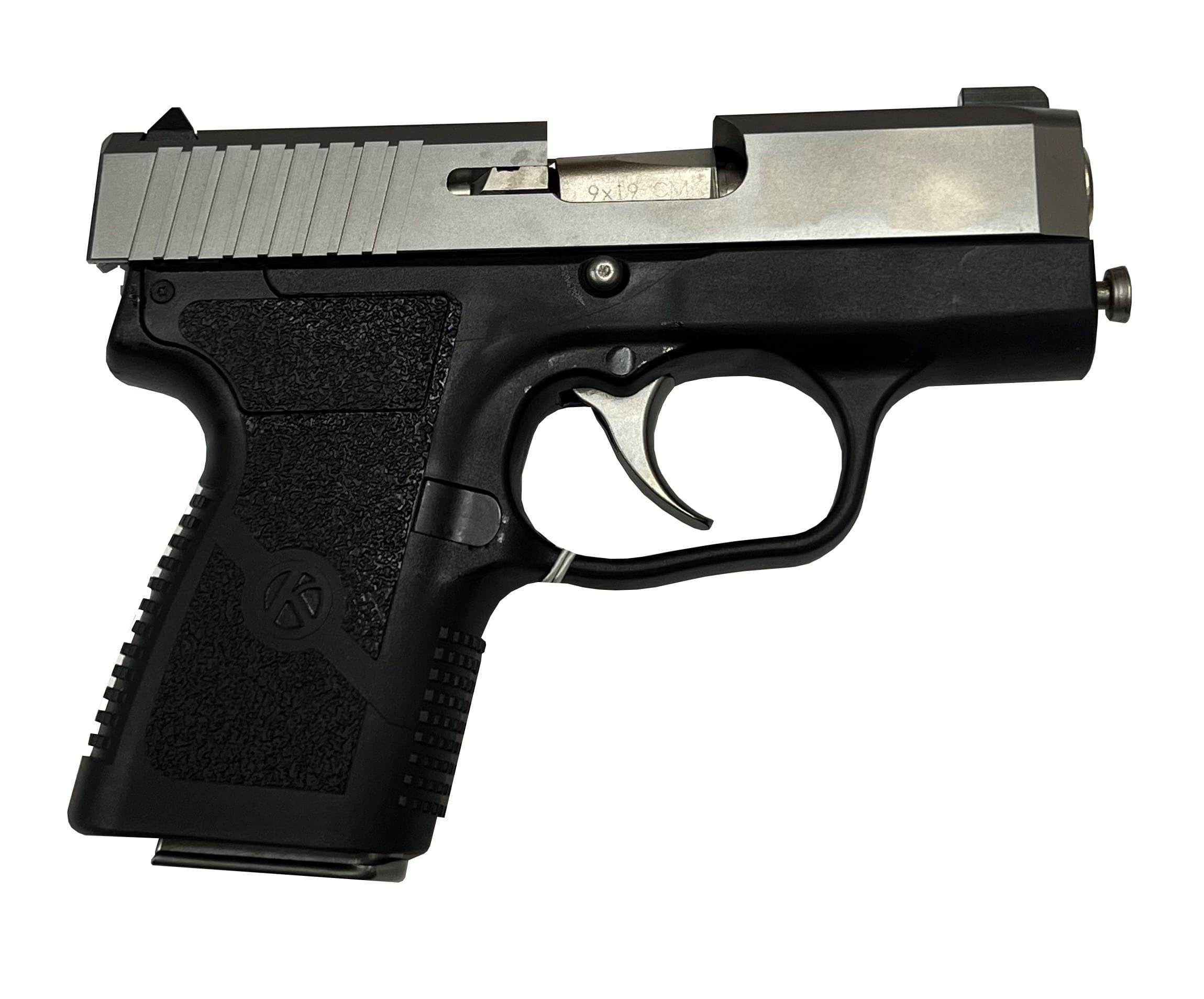 Kahr Cm9 9mm 3 Ss Slide Ns 6rd Blem