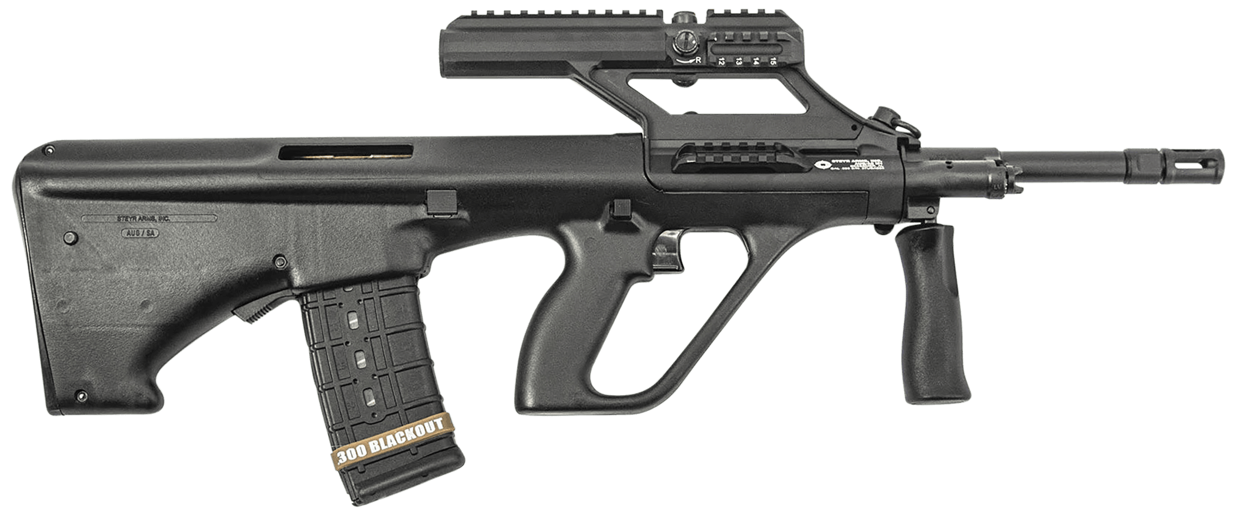 AUG M1BLKEXT300SP AUG A3 M2 16IN W/NATO 300BO BLK