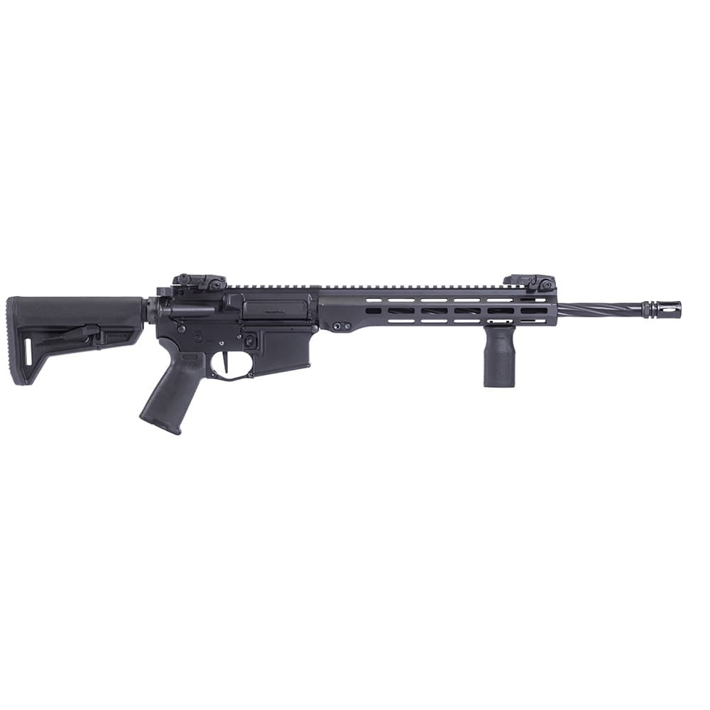 Maxim Defense MD15L AR Rifle - Black | 5.56 NATO | 16" Spiral Fluted Barrel | Blackout Defense Trigger | Radian Charging Handle