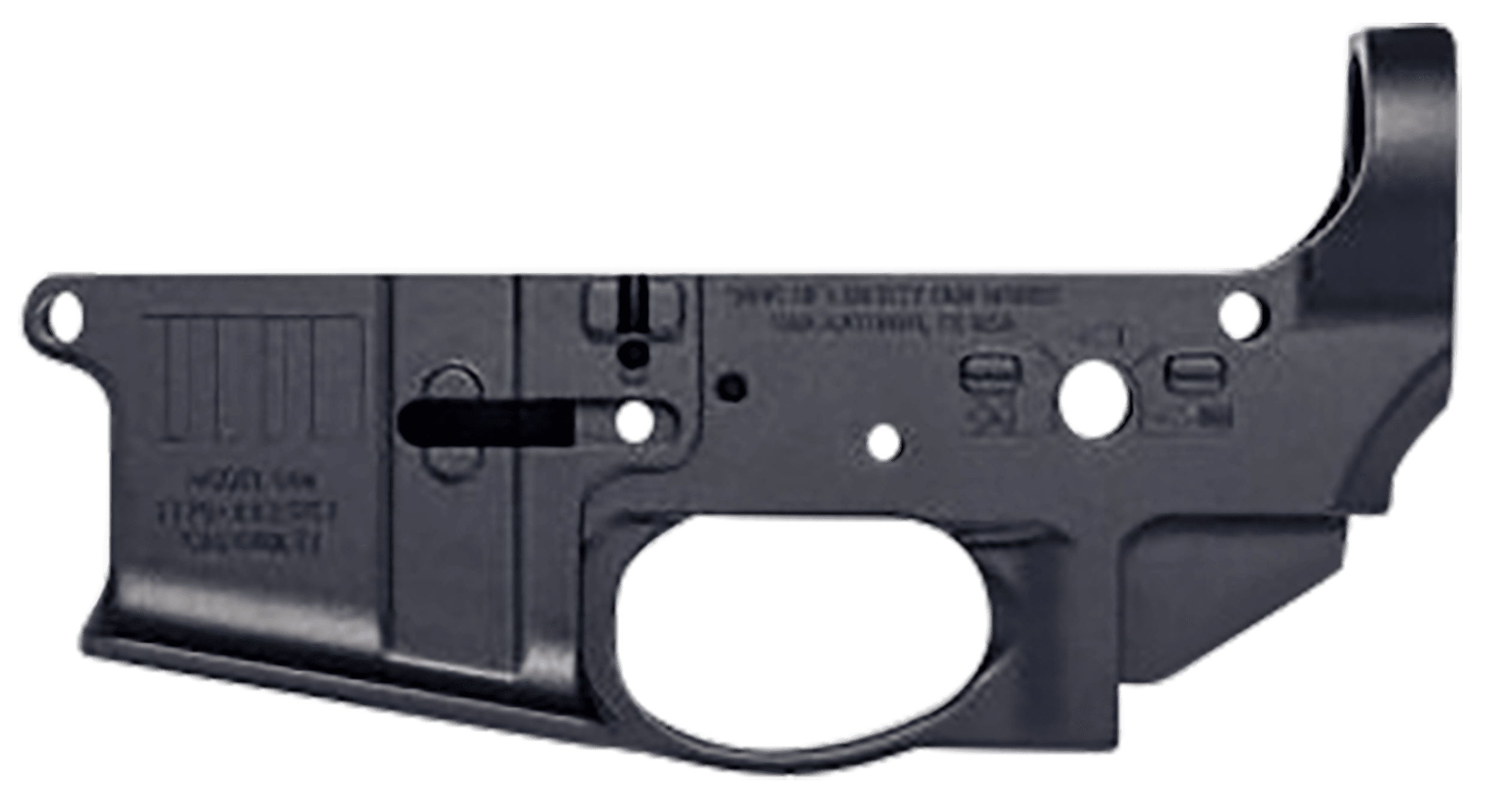 Sons of Liberty Gun Works Broadswordlr Multi Caliber Stripped Lower Receiver Anodized Ambidextrous Flared Magwell