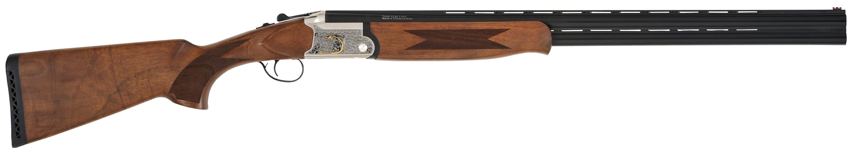 TRISTAR Trinity 12GA, 28in. Barrel, 2rd, Wood Stock & Forend - Gray