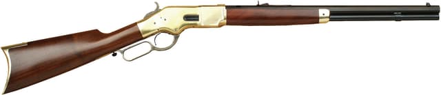 Cimarron Firearms 1866 Yellowboy Short Rifle 45 Long Colt 20 inch 10 Rounds Brass Walnut Blued