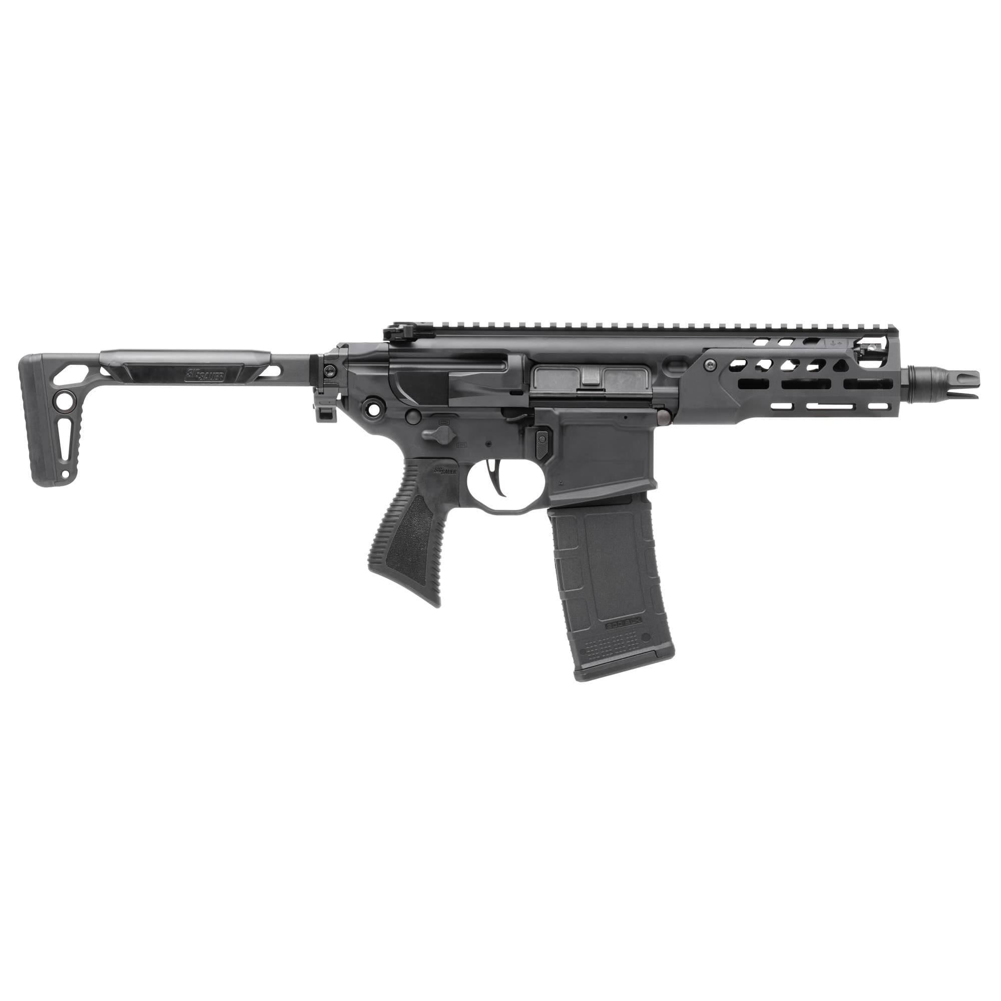 Sig Sauer Mcx Rattler 300 AAC Blackout 6.75 inch 30+1 Pivoting Contour Brace