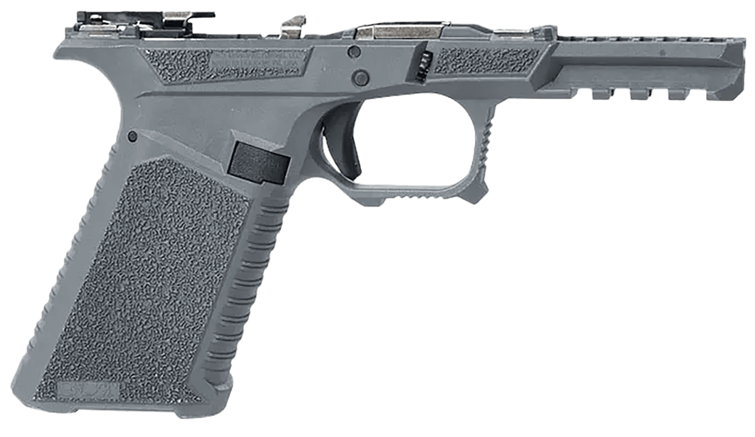 Sct Manufacturing 0226010000IC Full Size  Compatible w/ Gen 3 17/22/31 Gray Polymer Frame Aggressive Texture Grip