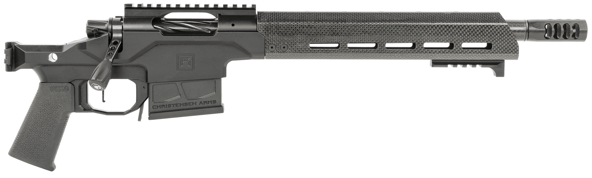 Christensen Arms Modern Precision Pistol, 6.5 Creedmoor, 12.5in. Barrel, 5rd, Pistol Chassis Stock - Black (8010000000)
