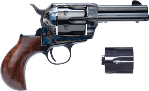 Cimarron Thunderer .45 Colt/Acp 3.5 inch 6 Round Blued Frame Wood Grips
