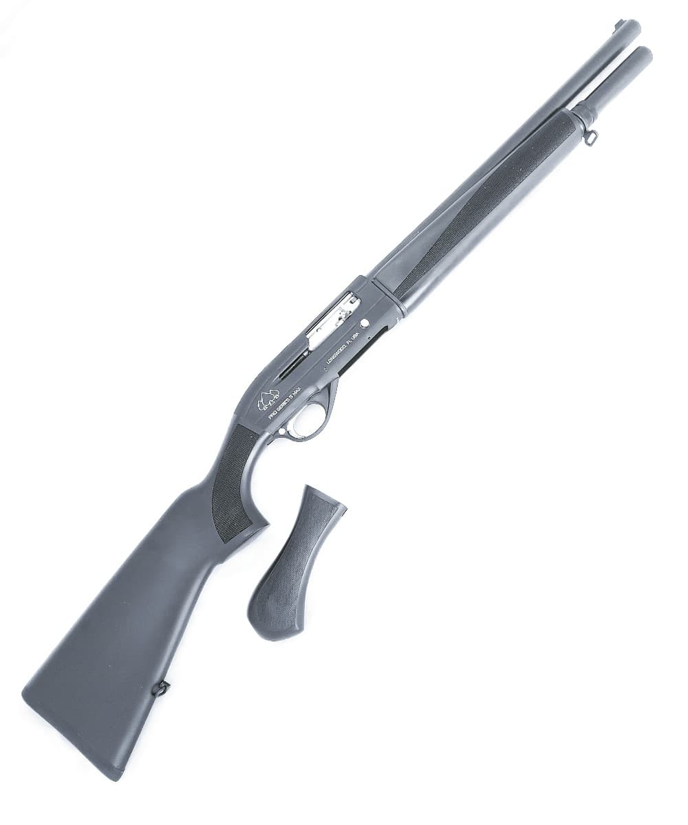 Black Aces Tactical Pro Series S Max Shotgun - Black | 12ga | 18.5" Barrel | Includes Birds Head Grip