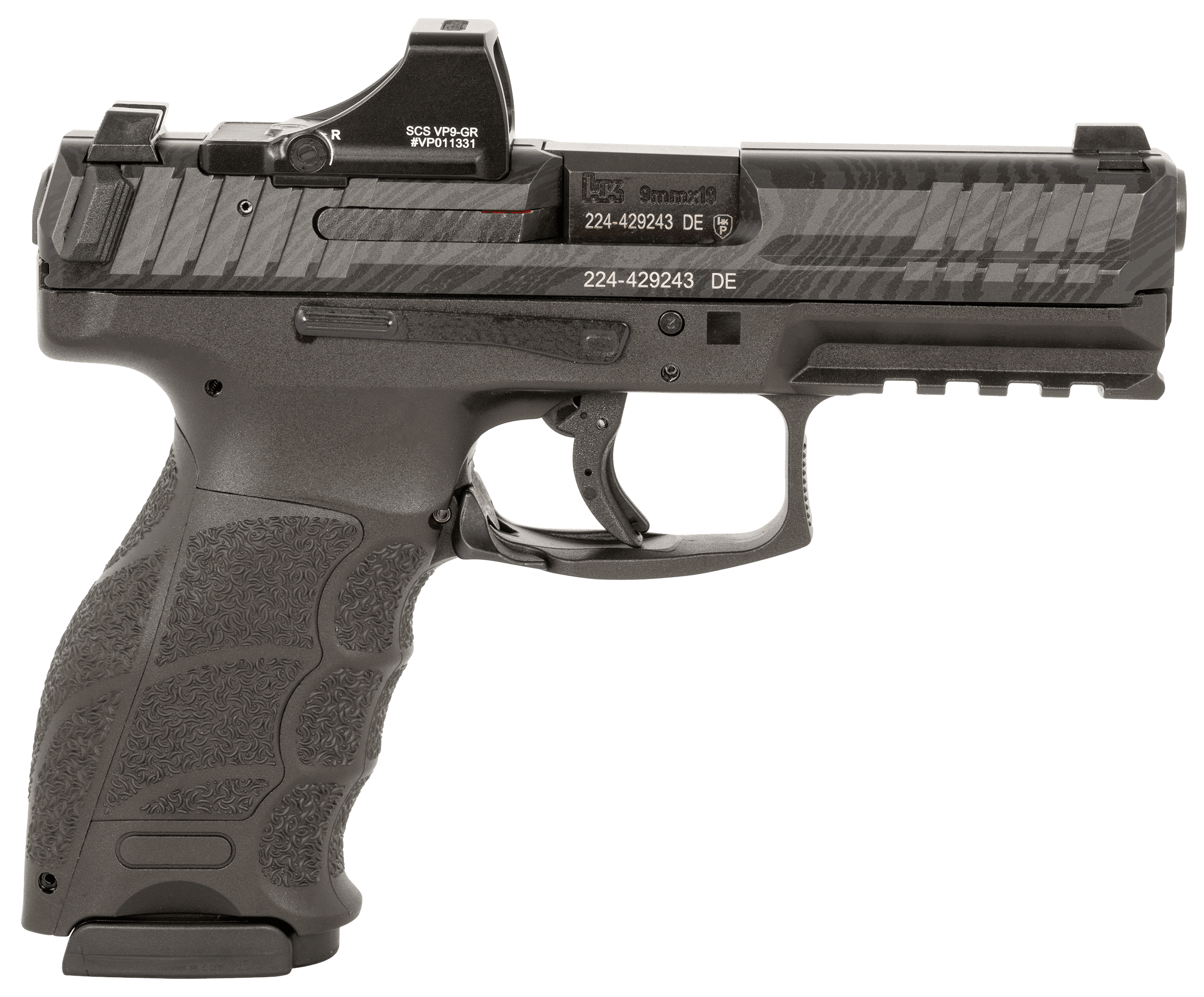 Heckler & Koch VP9 LE 9mm Luger 4.7in 20rd Damascus Cerakote Finish