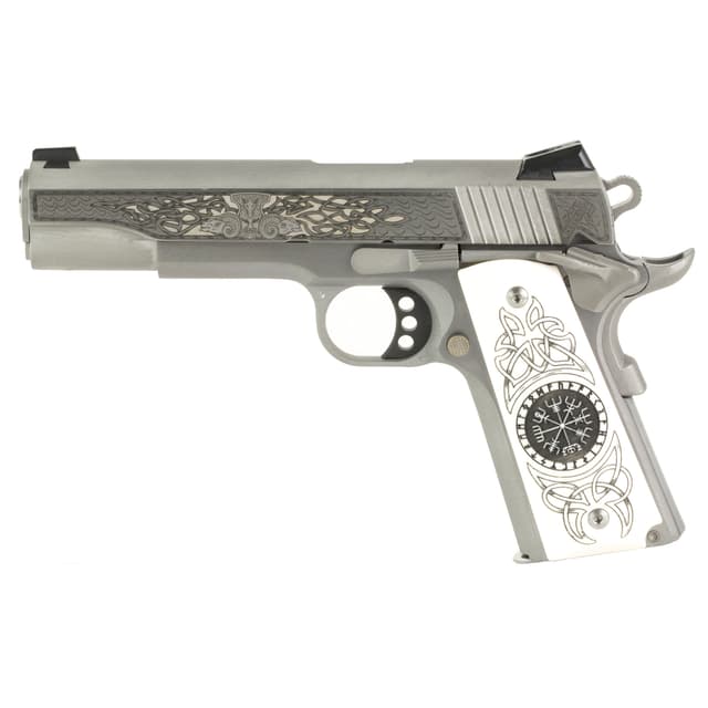 Colt Delta Elite Thor 10mm 5" Barrel 8 Rounds Stainless Steel Engraved