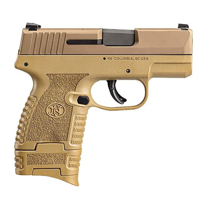 FN 503 LE 9mm 3.1 inch 8 Rounds FDE Finish