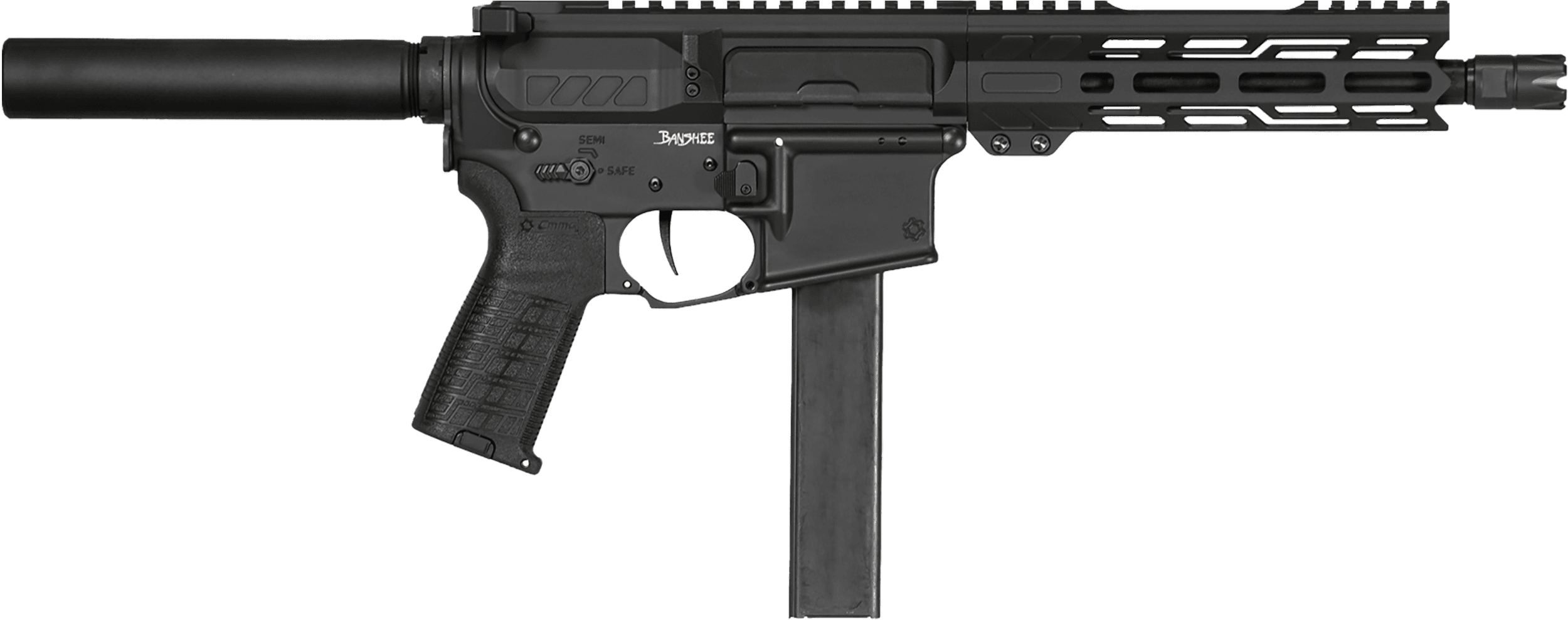 CMMG Banshee MK9 9mm 8 inch 32 Rounds Cerakote Finish