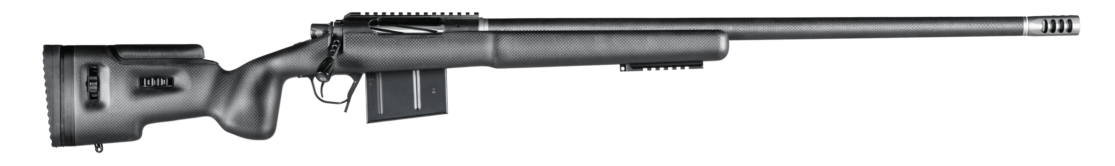 Christensen Arms 8010500200 TFM Long Range Full Size 300 PRC 3+1, 26" Carbon Fiber Target Profile Barrel, Black Nitride Aluminum Receiver, Natural Carbon Fiber Fixed Long Range Stock