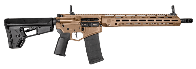 Diamondback DB15 5.56x45mm NATO 16in 30+1 Flat Dark Earth Adjustable Magpul ACS-L