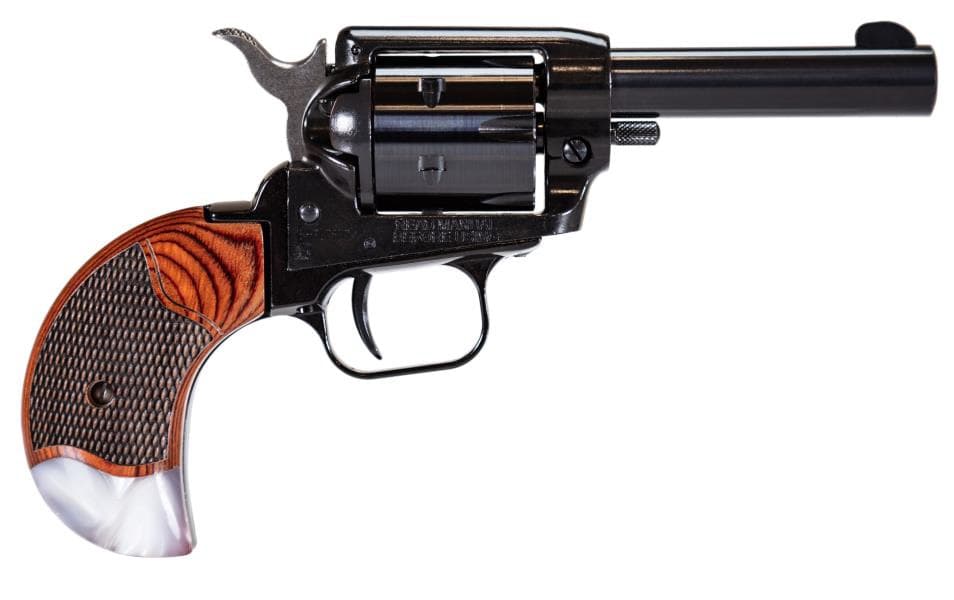 Heritage Barkeep Boot 22 Long Rifle 3.6 inch 6 rounds Black Oxide Rosewood Pearl