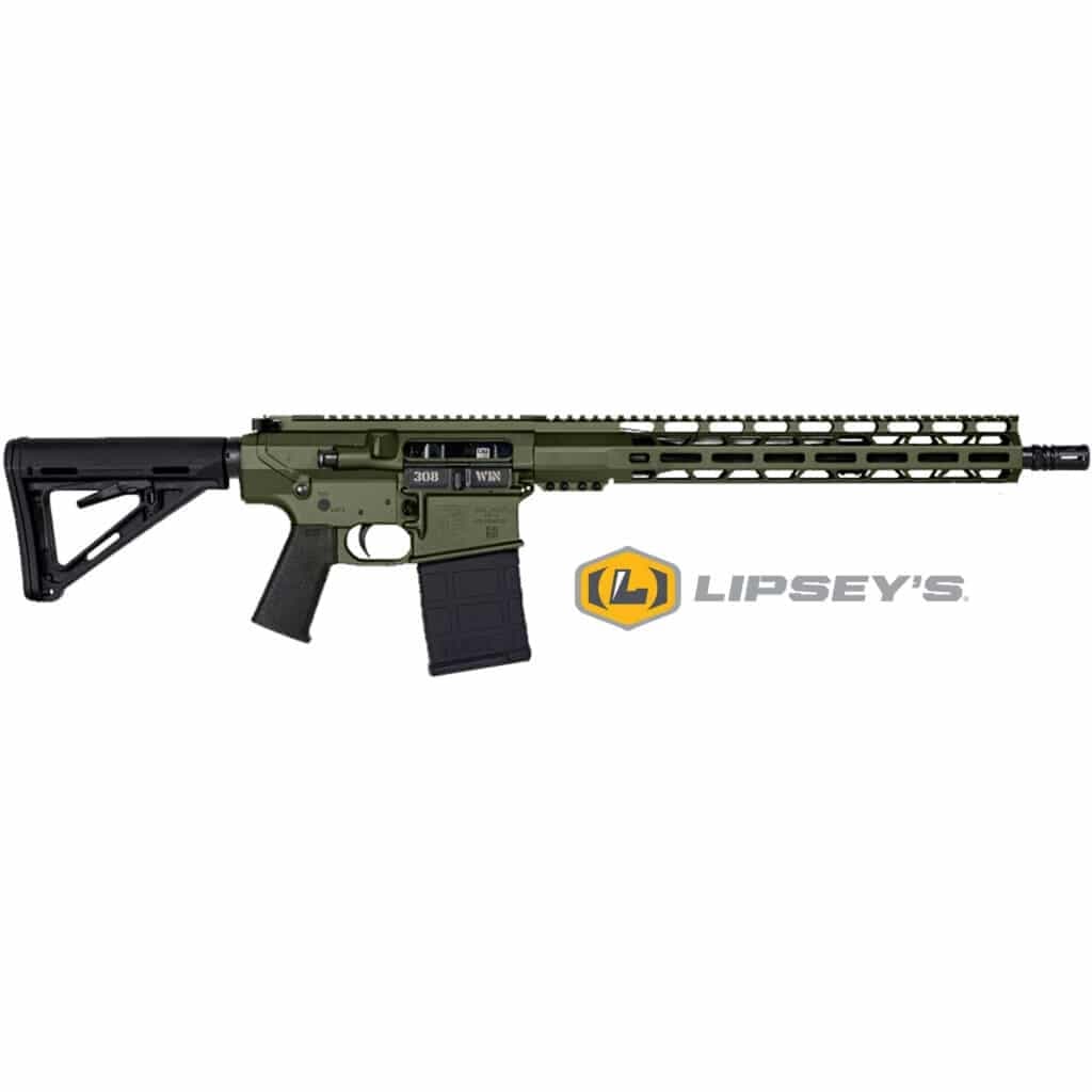 Diamondback DB10 308 Winchester 16 Inch 20 Round ODG Cerakote AR-10