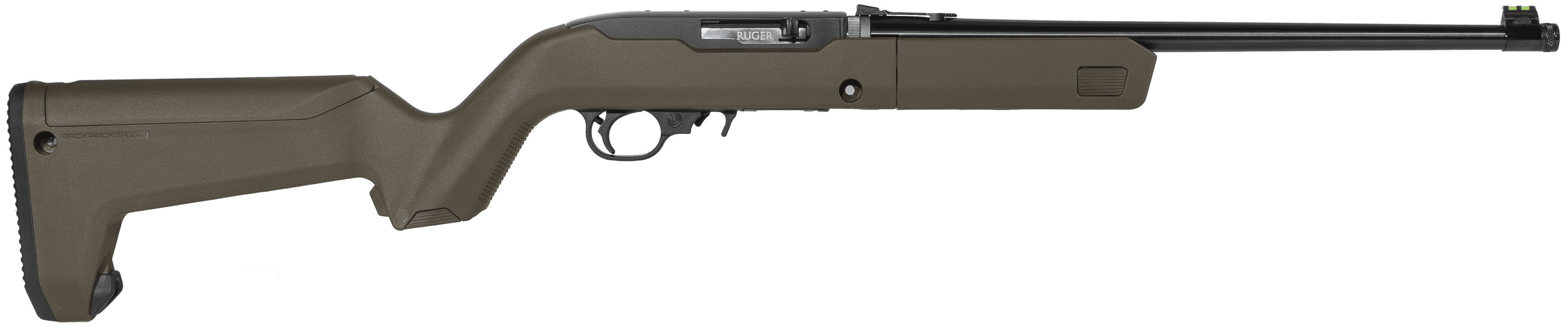 Ruger 10/22 Takedown 22 Long Rifle 16.40 Inch Threaded Barrel 10 Rounds OD Green