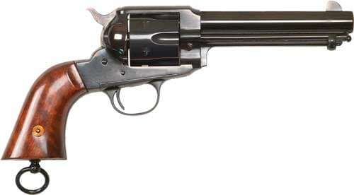 Cimarron 1890 Remington .38 Special 5.5 inch 6 round Blued Walnut Case Colored